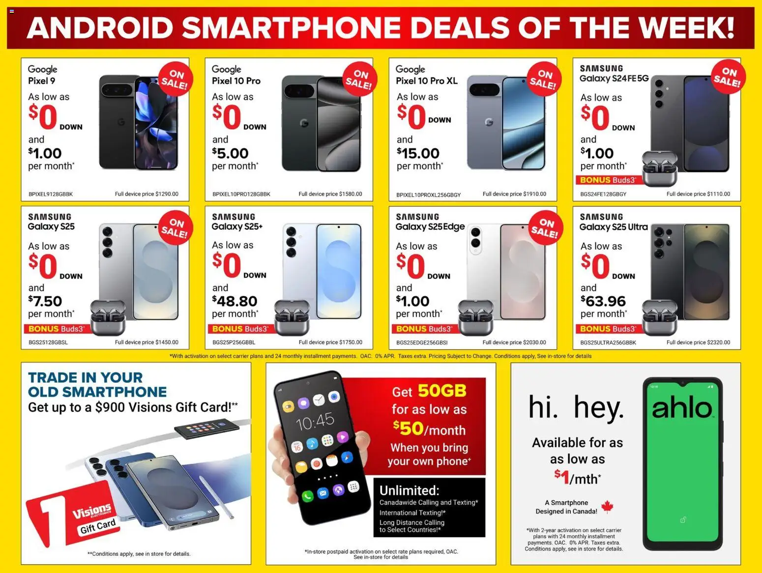 Visions flyer valid from 31.10.2025 | Page: 5 | Products: Phone, Smartphone