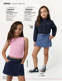 Vista previa de Price Shoes catálogo Kids, nuevo folleto de la tienda, válido en México a partir del 01.04.2026 | Página: 32 | Productos: Chamarra, Falda, Short