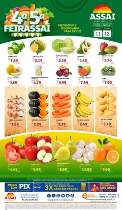 Encarte Assaí Atacadista - GO - Pré-Visualização do folheto da loja Assaí Atacadista, válido de 11.02.2026