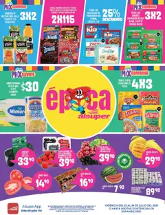 Vista previa de Alsuper - Folleto - Durango, nuevo folleto de la tienda, válido en México a partir del 22.07.2025
