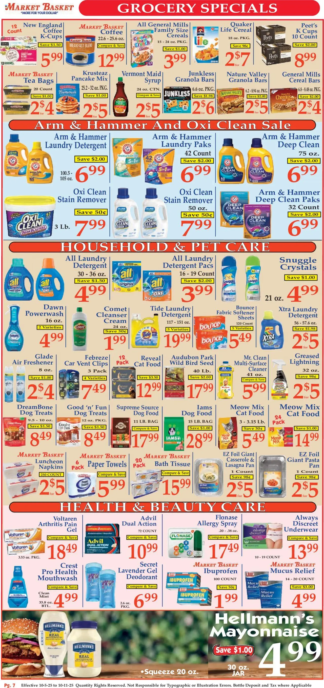 Market Basket Ad - valid from 05.10.2025 | Page: 7