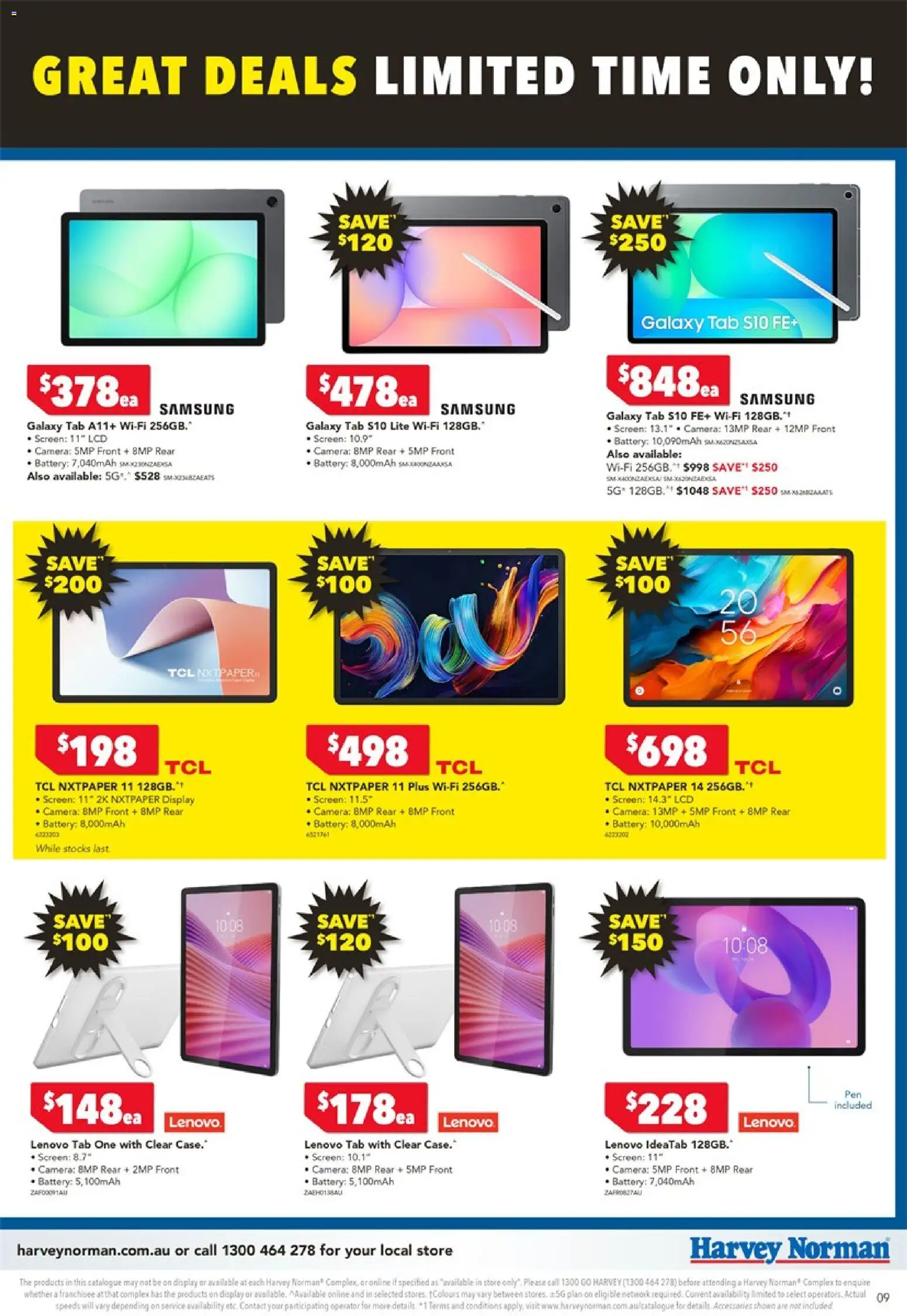 Harvey Norman catalogue - valid from 24.12.2025 | Page: 9 | Products: Battery, Accessories, Camera, Screen