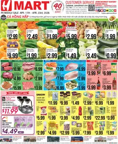 Preview of Hmart weekly ads valid from 17.04.2026