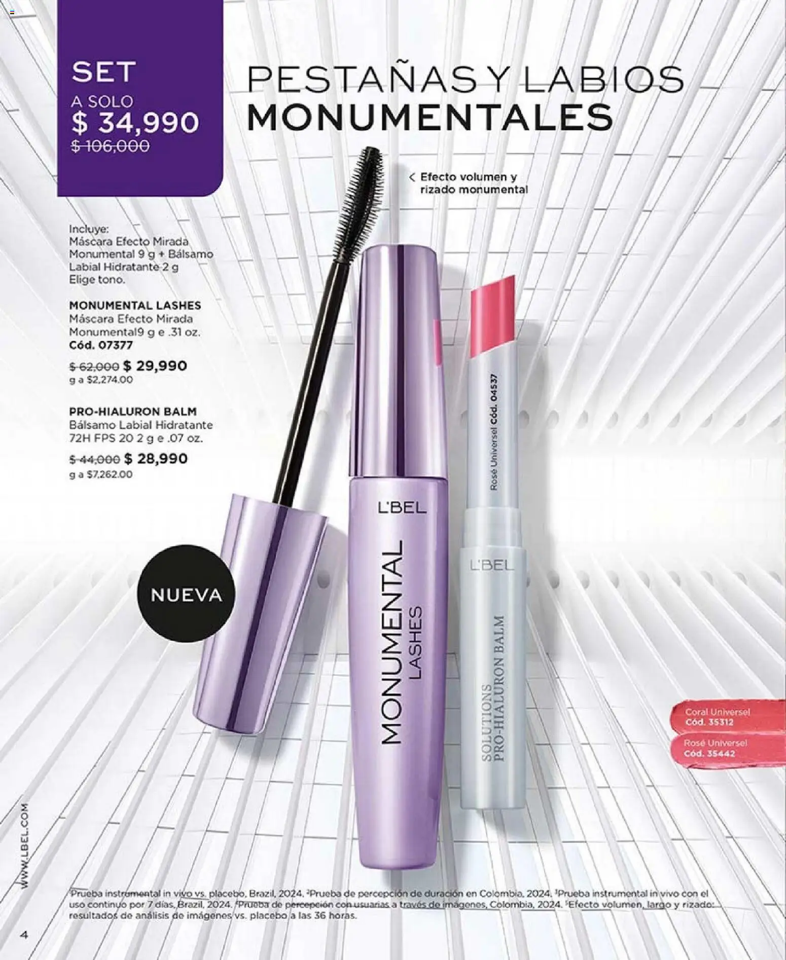 L'Bel revista - valida desde el 01.01.2026 | Página: 4 | Productos: Bálsamo, Máscara