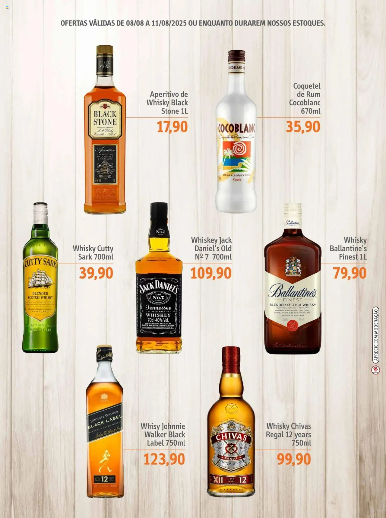 Sonda Folheto - válido de 08.08.2025 | Página: 6 | Produtos: Whisky, Bebida, Rum