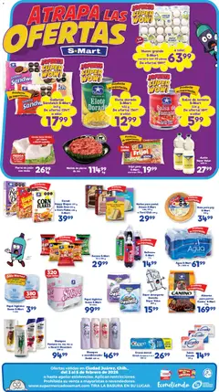 Vista previa de Huevo grande, Huevo blanco S-Mart, cartera con 30 piezas, nuevo folleto de la tienda, válido en México a partir del 03.02.2026 | Página: 2