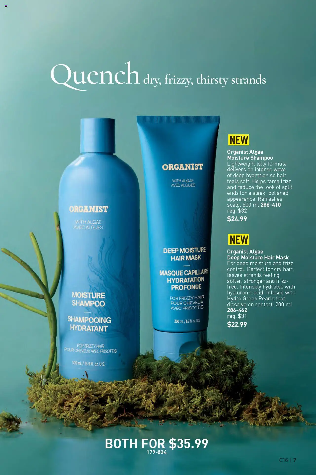 Avon flyer valid from 31.07.2025 | Page: 7 | Products: Shampoo, Hair mask, Mask