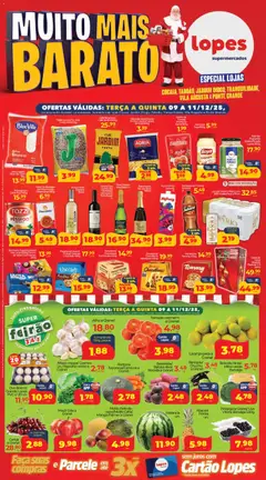 Lopes Supermercados - Ofertas Muito Mais Barato - Pré-Visualização do folheto da loja Lopes Supermercados, válido de 09.12.2025