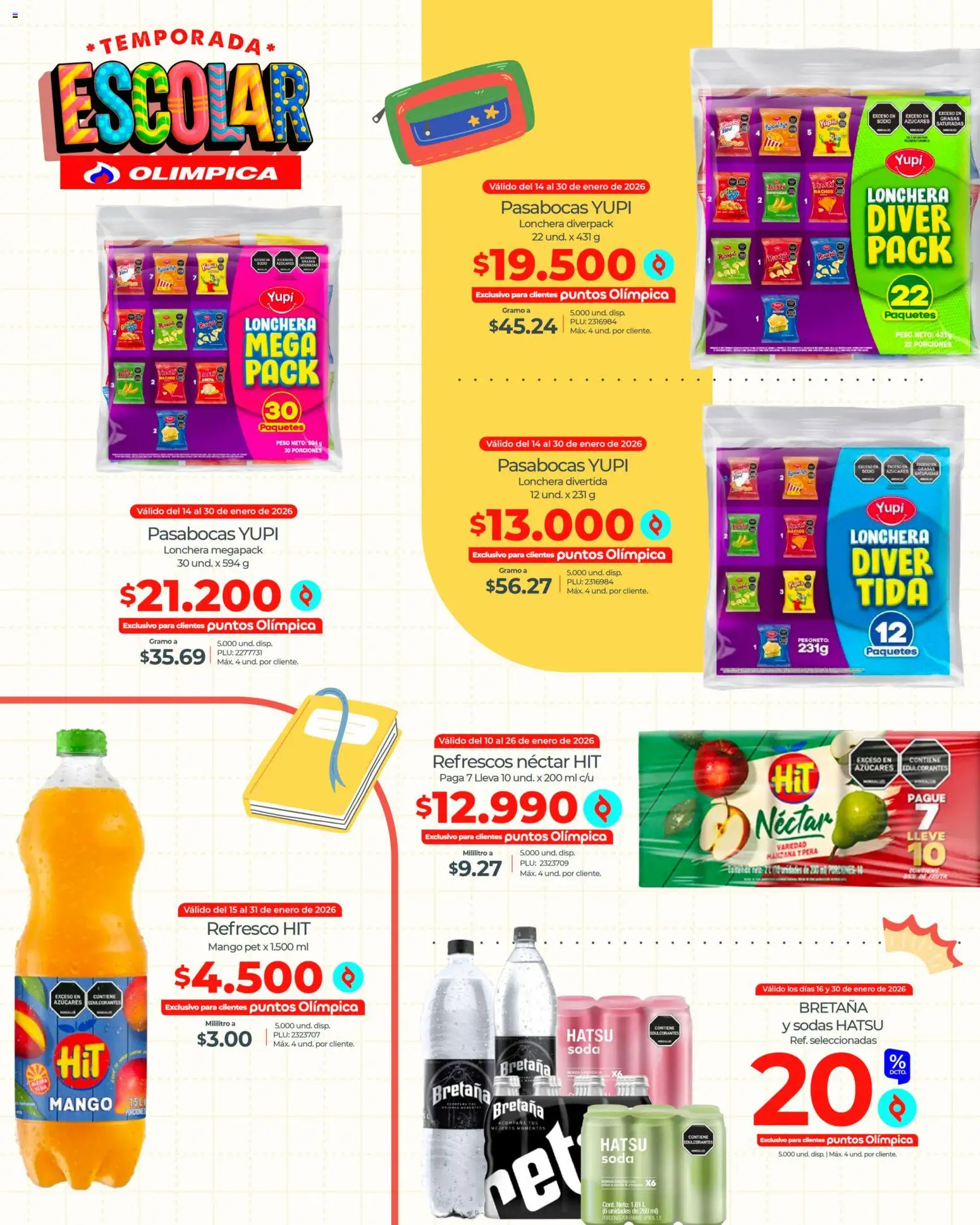 Olímpica revista - valida desde el 10.01.2026 | Página: 31