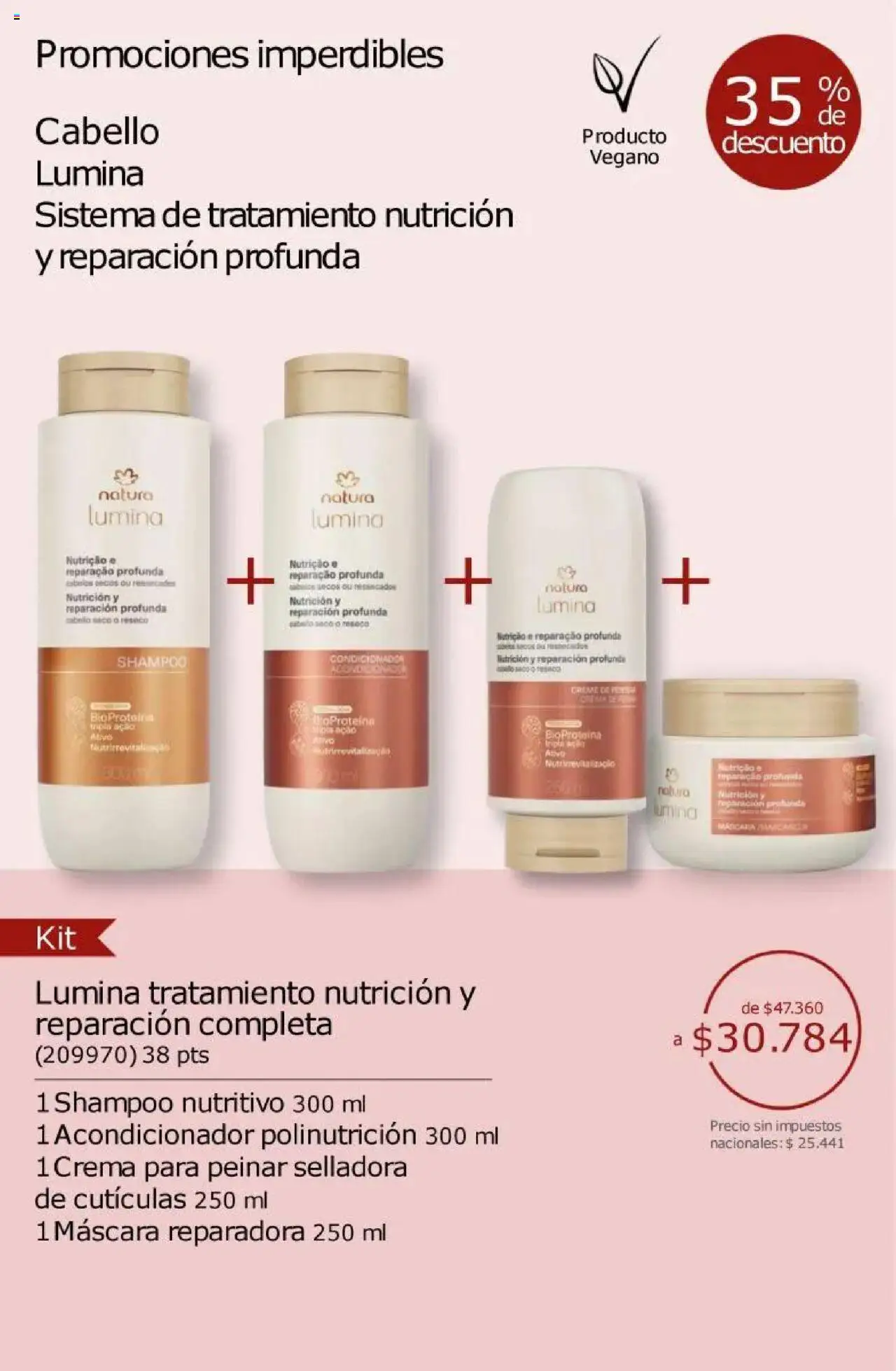 Catálogo Natura Ciclo 11 │ válido desde el 11.08.2025 | Página: 16 | Productos: Máscara, Shampoo, Acondicionador, Crema