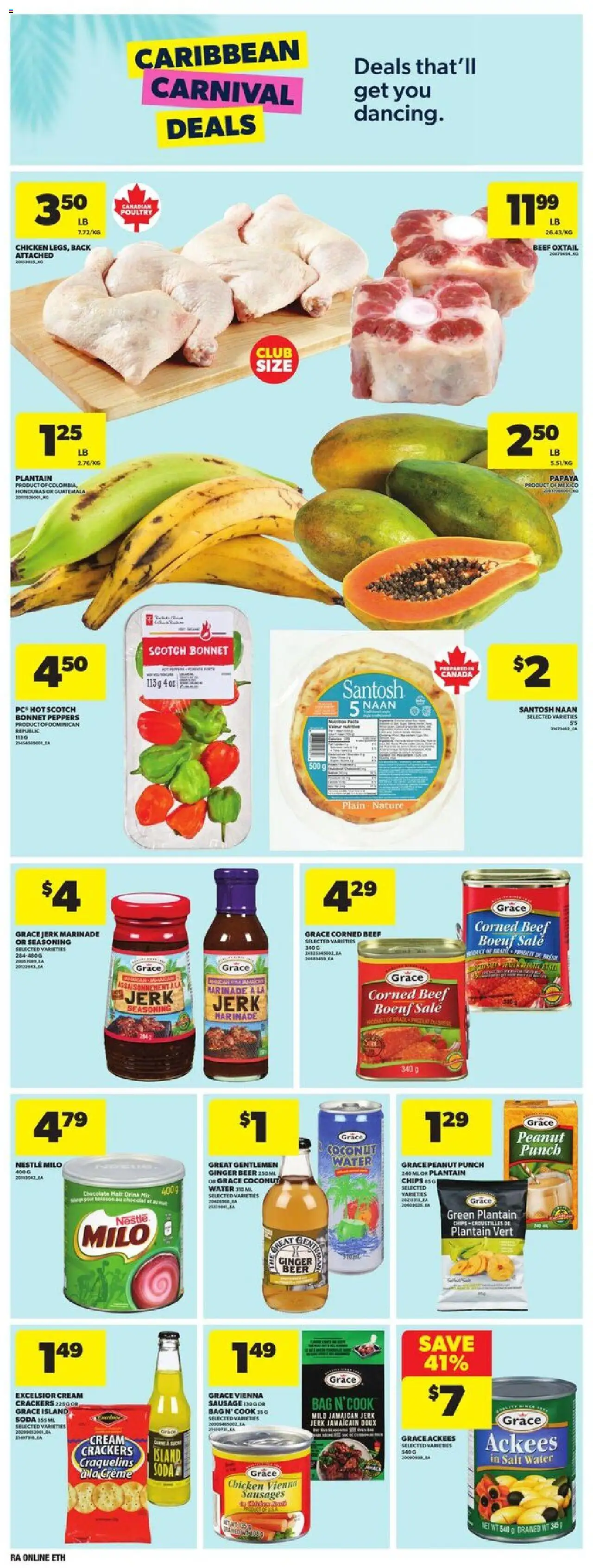 Atlantic Superstore flyer valid from 31.07.2025 | Page: 14 | Products: Beef, Chips, Cream, Chicken