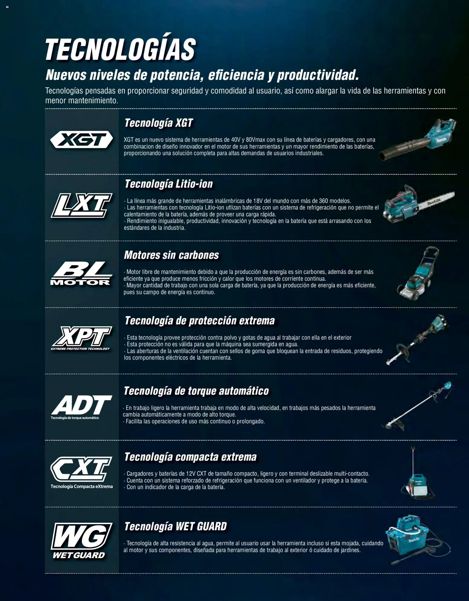 Nuevas ofertas de Makita válidas en toda la República Mexicana desde el 07.10.2024. ¡Encuentra las mejores ofertas en Makita catálogo Ope! | Página: 5 | Productos: Ventilador, Agua, Batería, Polvo