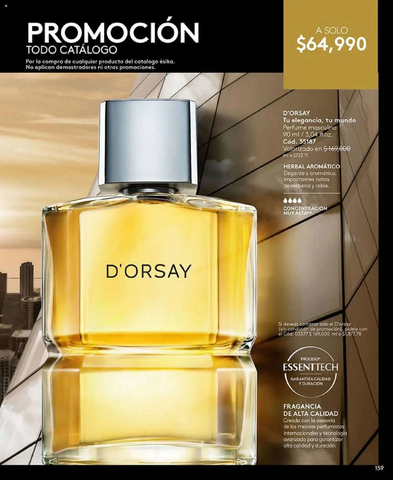 Ésika revista - valida desde el 01.03.2026 | Página: 156 | Productos: Perfume, Fragancia