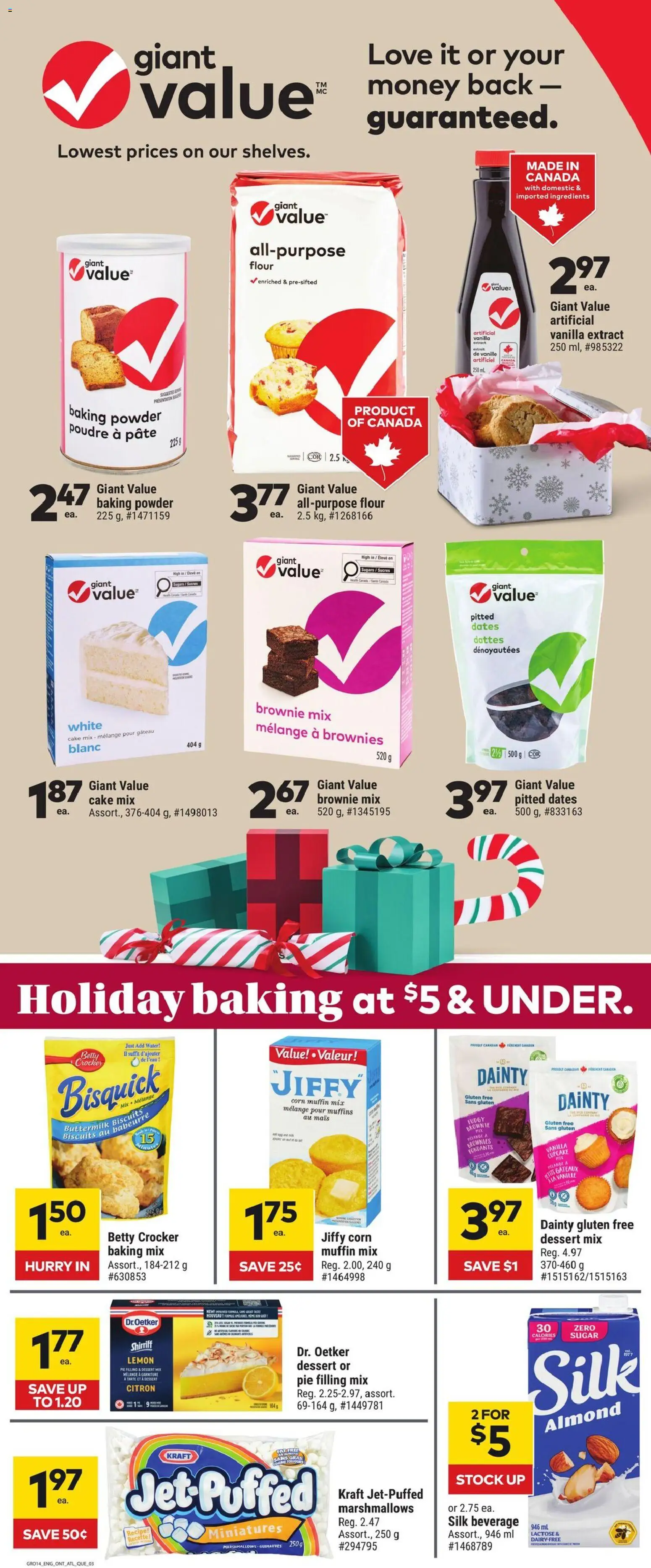 Giant Tiger flyer valid from 05.11.2025 | Page: 3 | Products: Powder, Milk