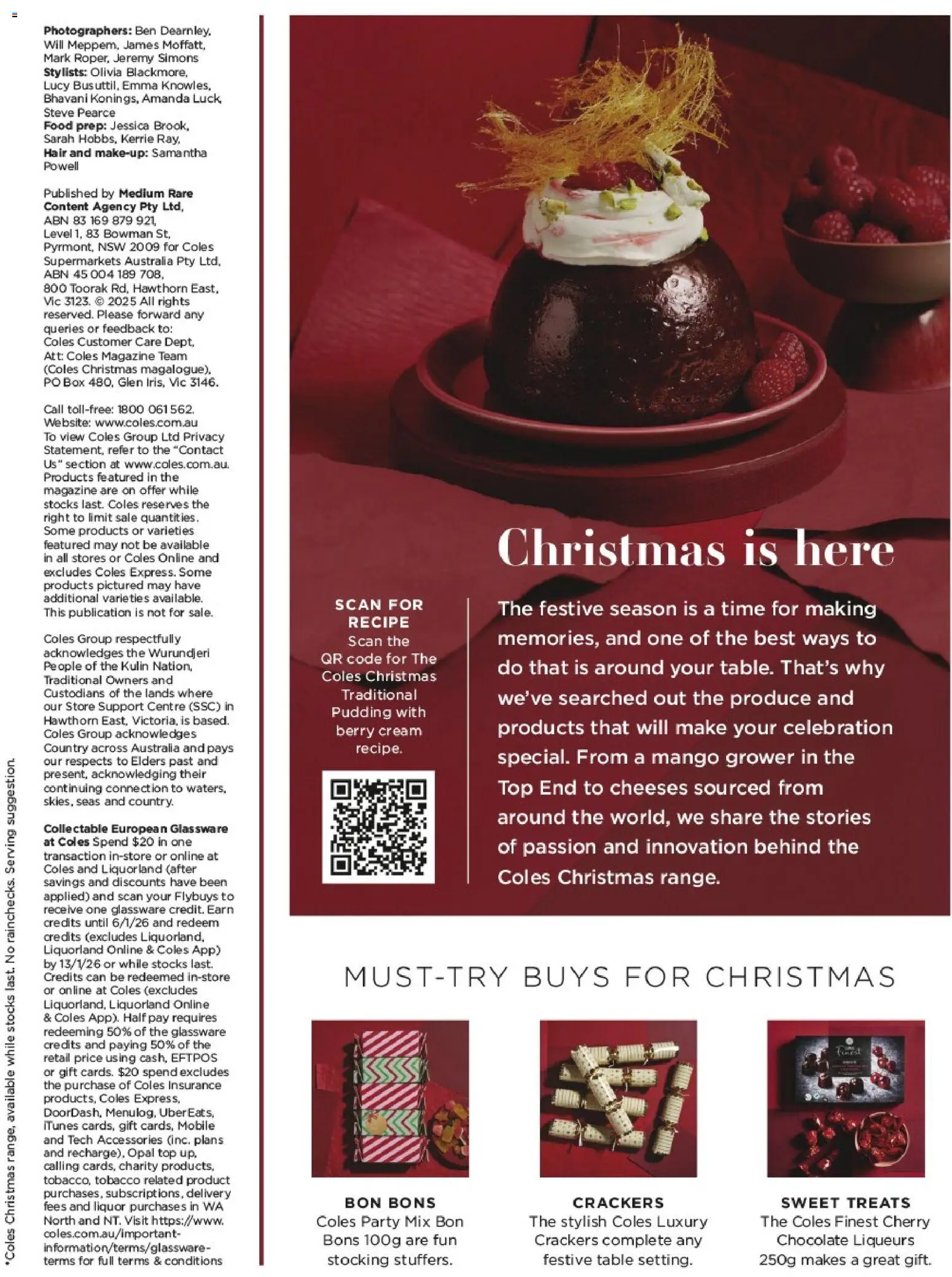 Coles catalogue - valid from 05.11.2025 | Page: 3 | Products: Crackers, Makeup, Opal, Cream