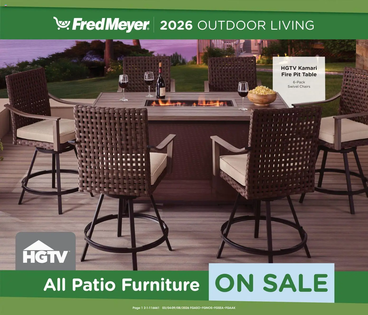 Fred Meyer Home & Apparel - valid from 04.03.2026 | Page: 1 | Products: Table, Swivel