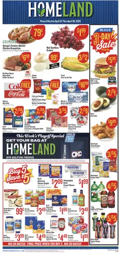 Homeland Homeland Weekly Ad