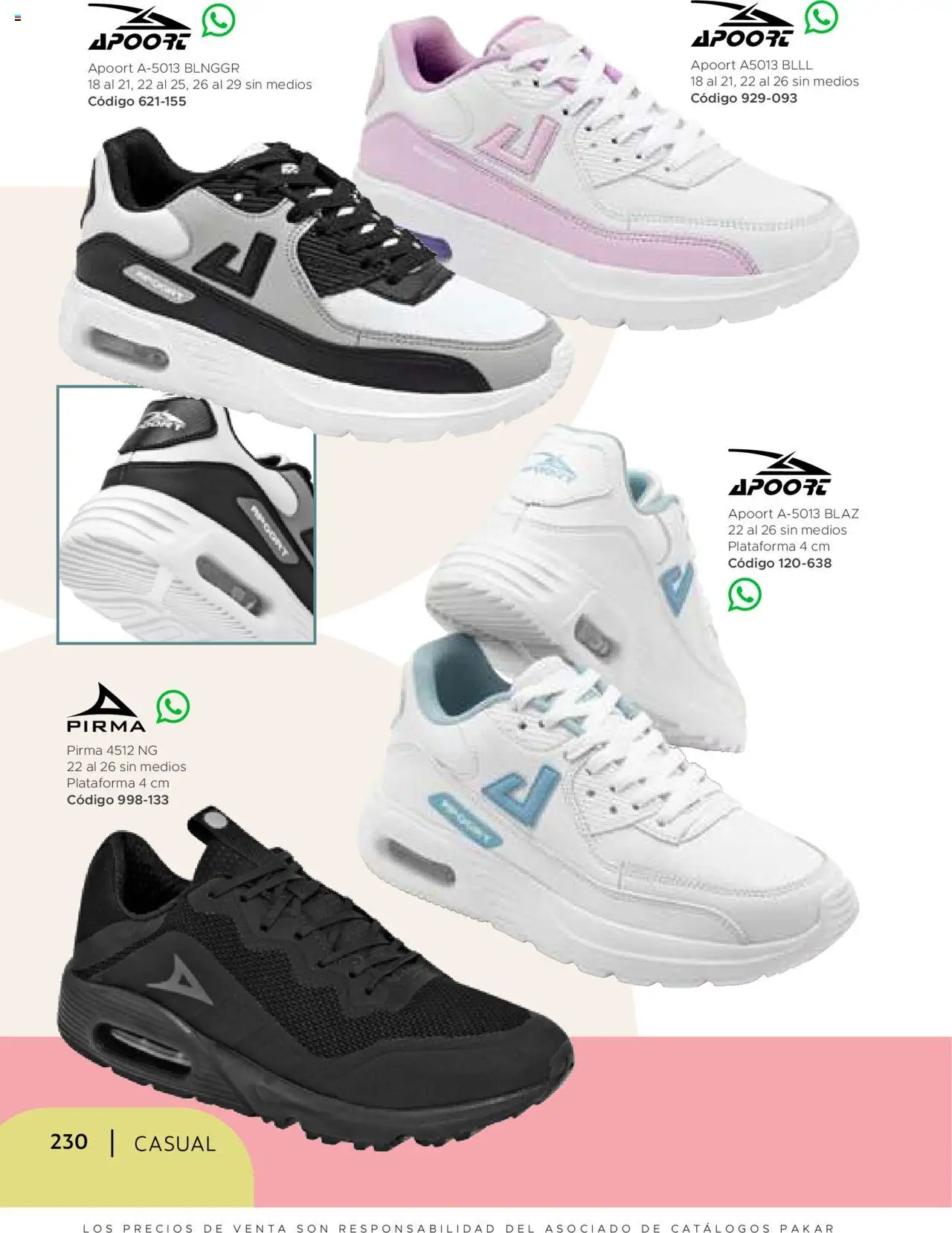 Nuevas ofertas de SC Pakar válidas en toda la República Mexicana desde el 24.07.2025. ¡Encuentra las mejores ofertas en SC Pakar - Catálogo Casual otoño / invierno! | Página: 230