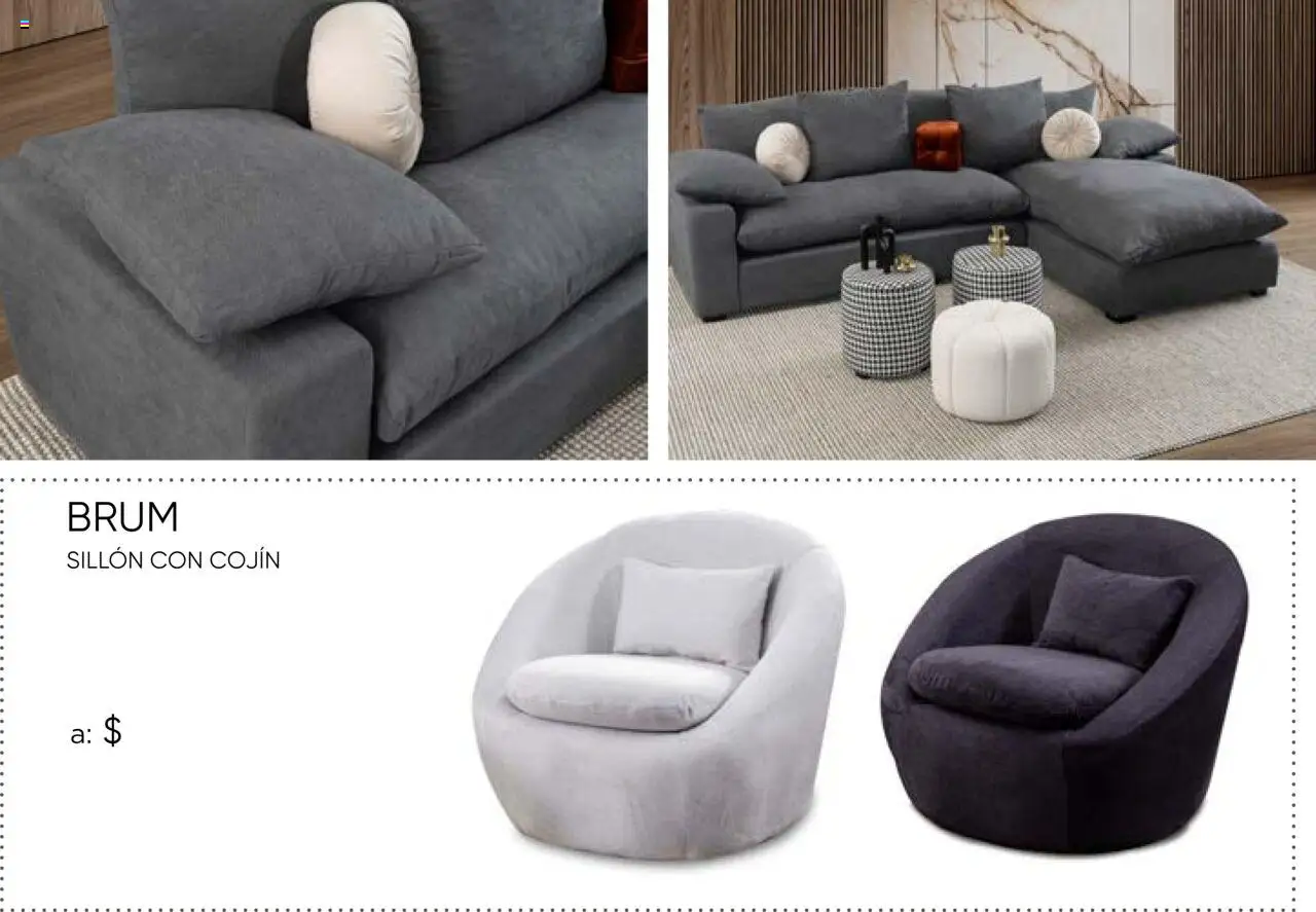 Nuevas ofertas de Muebles Dico válidas en toda la República Mexicana desde el 25.10.2024. ¡Encuentra las mejores ofertas en Muebles Dico catálogo Dico! | Página: 49 | Productos: Sillón