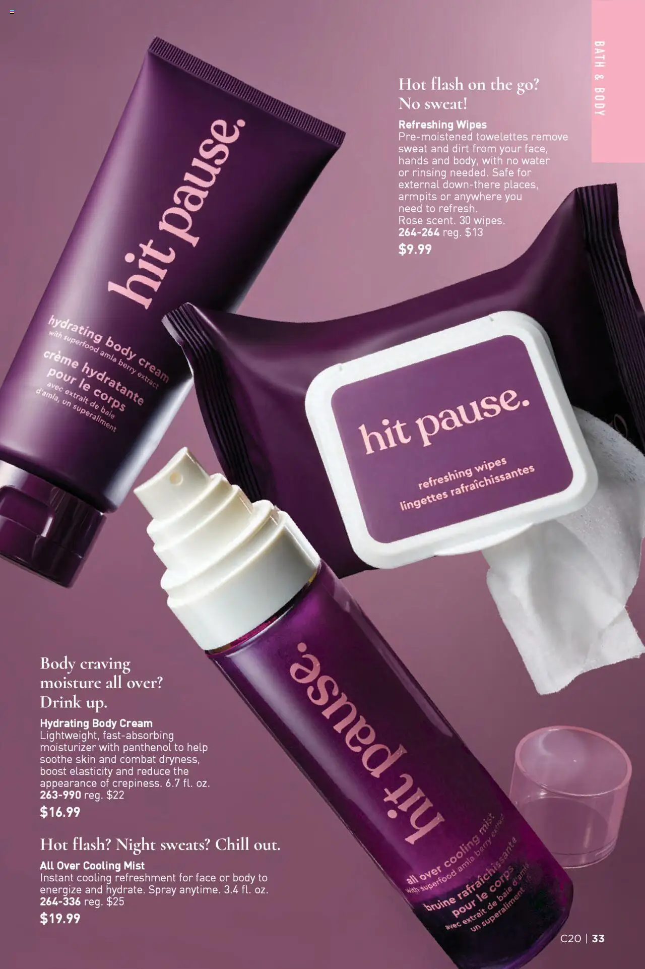 Avon Brochure - valid from 24.09.2025 | Page: 33 | Products: Safe, Bath, Cream, Water