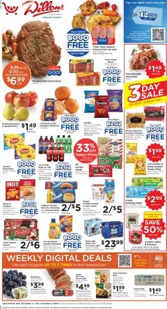 Preview of Dillons weekly ads valid from 03.12.2025