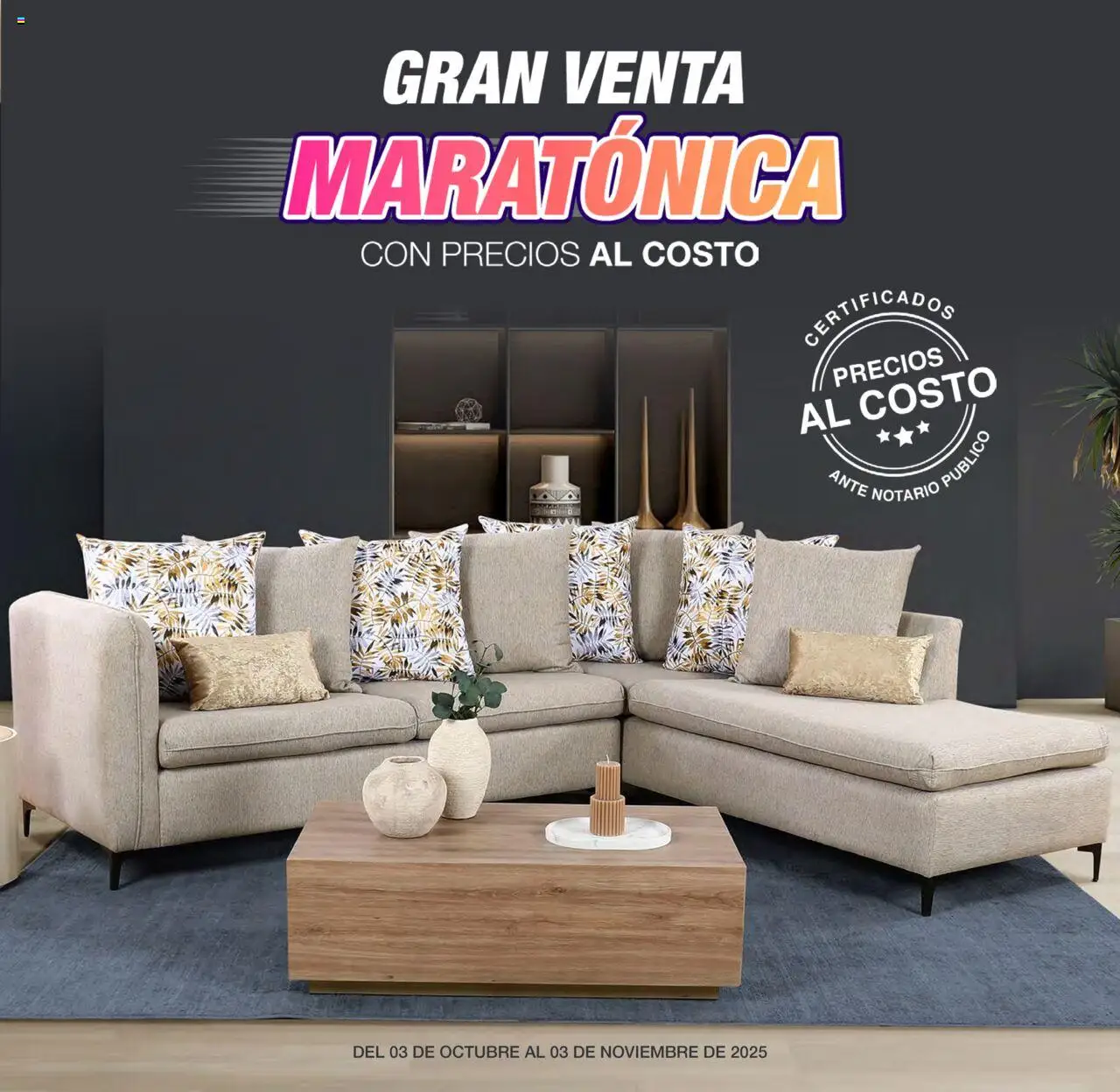 Nuevas ofertas de Muebles Dico válidas en toda la República Mexicana desde el 03.10.2025. ¡Encuentra las mejores ofertas en Muebles Dico - Catálogo Gran Venta Maratónica ! | Página: 1