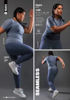 Vista previa de Ilusión catálogo Primavera, nuevo folleto de la tienda, válido en México a partir del 01.04.2026 | Página: 18 | Productos: Leggings, Playera