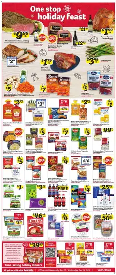 Preview of Winn Dixie weekly ads valid from 17.12.2025 | Page: 3 | Products: Box, Bread, Sauce, Stove