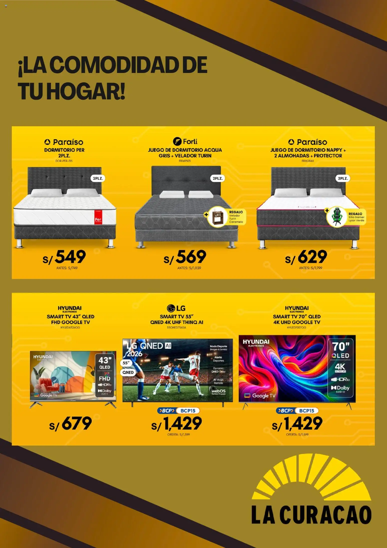 Catálogo La Curacao válido desde 23.03.2026 | Página: 4 | Productos: Silla, Audio, Juego