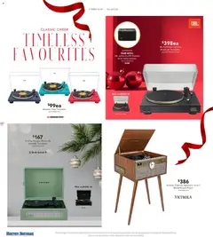 Preview of Harvey Norman - Electrical & Manchester Christmas Gift Edit - valid from 05.12.2025 | Page: 20 | Products: Wood, Accessories, Portable