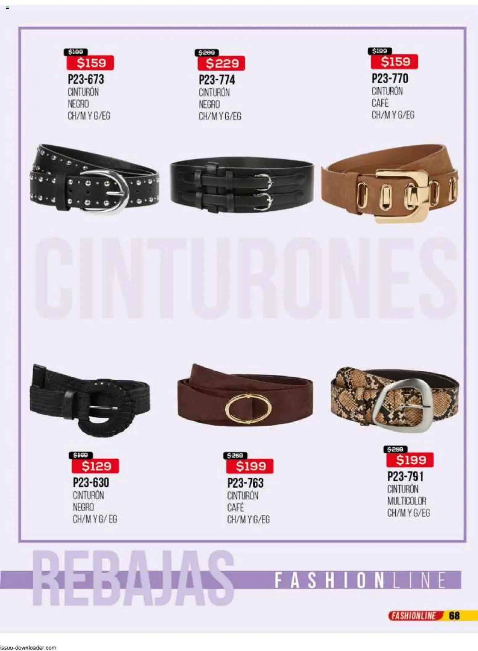 Nuevas ofertas de Cklass válidas en toda la República Mexicana desde el 31.10.2025. ¡Encuentra las mejores ofertas en Cklass catálogo Super Rebajas Ropa! | Página: 71 | Productos: Cinturón, Café