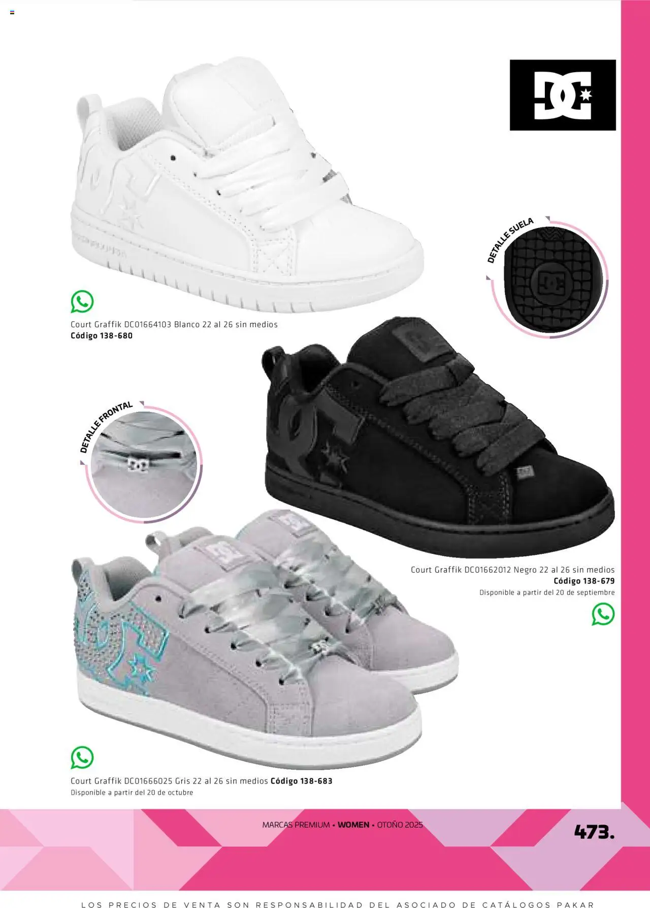 Nuevas ofertas de SC Pakar válidas en toda la República Mexicana desde el 29.08.2025. ¡Encuentra las mejores ofertas en SC Pakar - Catálogo Otoño Women! | Página: 473