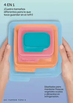 Vista previa de Tupperware catálogo, nuevo folleto de la tienda, válido en México a partir del 23.03.2026 | Página: 64