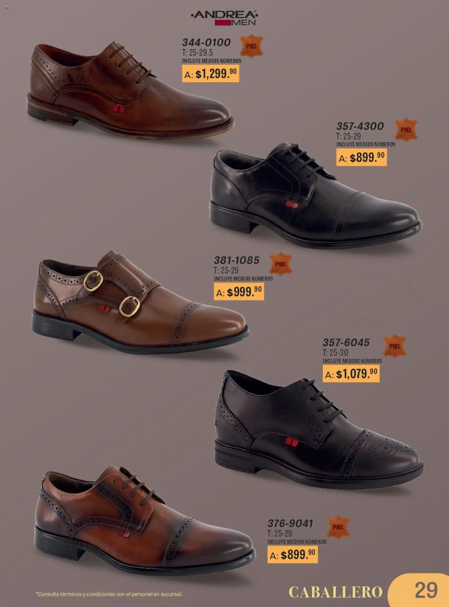 Nuevas ofertas de Andrea válidas en toda la República Mexicana desde el 11.01.2026. ¡Encuentra las mejores ofertas en Andrea catálogo Para Las Fiestas! | Página: 29