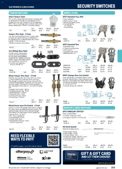 Preview of Jaycar Engineering & Scientific Catalogue 2025/2026  - valid from 09.07.2025 | Page: 205