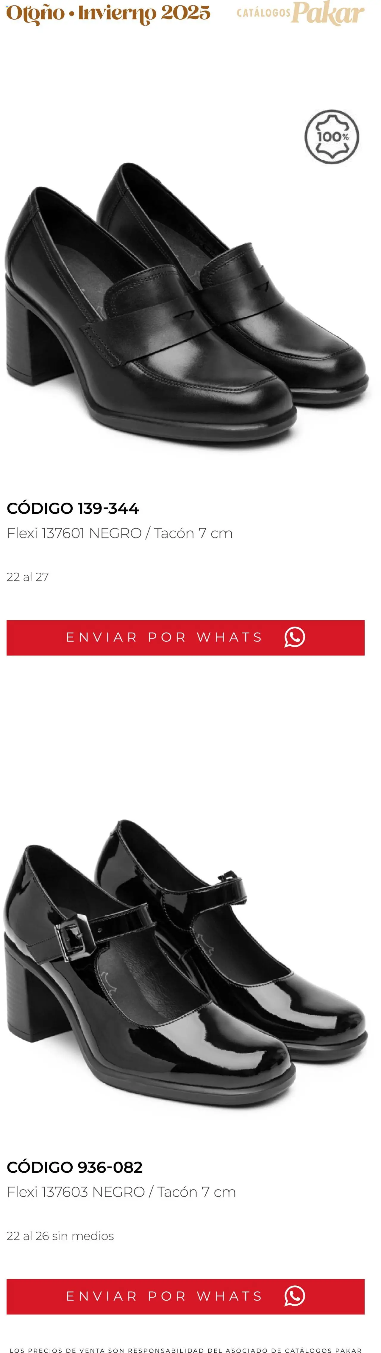 Nuevas ofertas de SC Pakar válidas en toda la República Mexicana desde el 10.10.2025. ¡Encuentra las mejores ofertas en SC Pakar - Catálogo Flexi otoño / invierno! | Página: 54