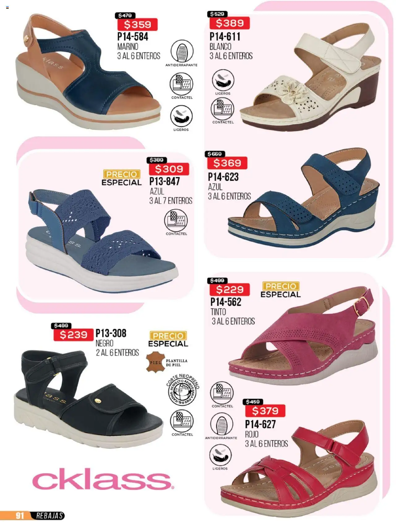 Nuevas ofertas de Cklass válidas en toda la República Mexicana desde el 23.06.2025. ¡Encuentra las mejores ofertas en Cklass catálogo Rebajas Sobre Calzado! | Página: 92
