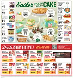 Preview of Lowes Foods weekly ads valid from 01.04.2026 | Page: 14 | Products: Pork, Cream, Ice cream, Sauce