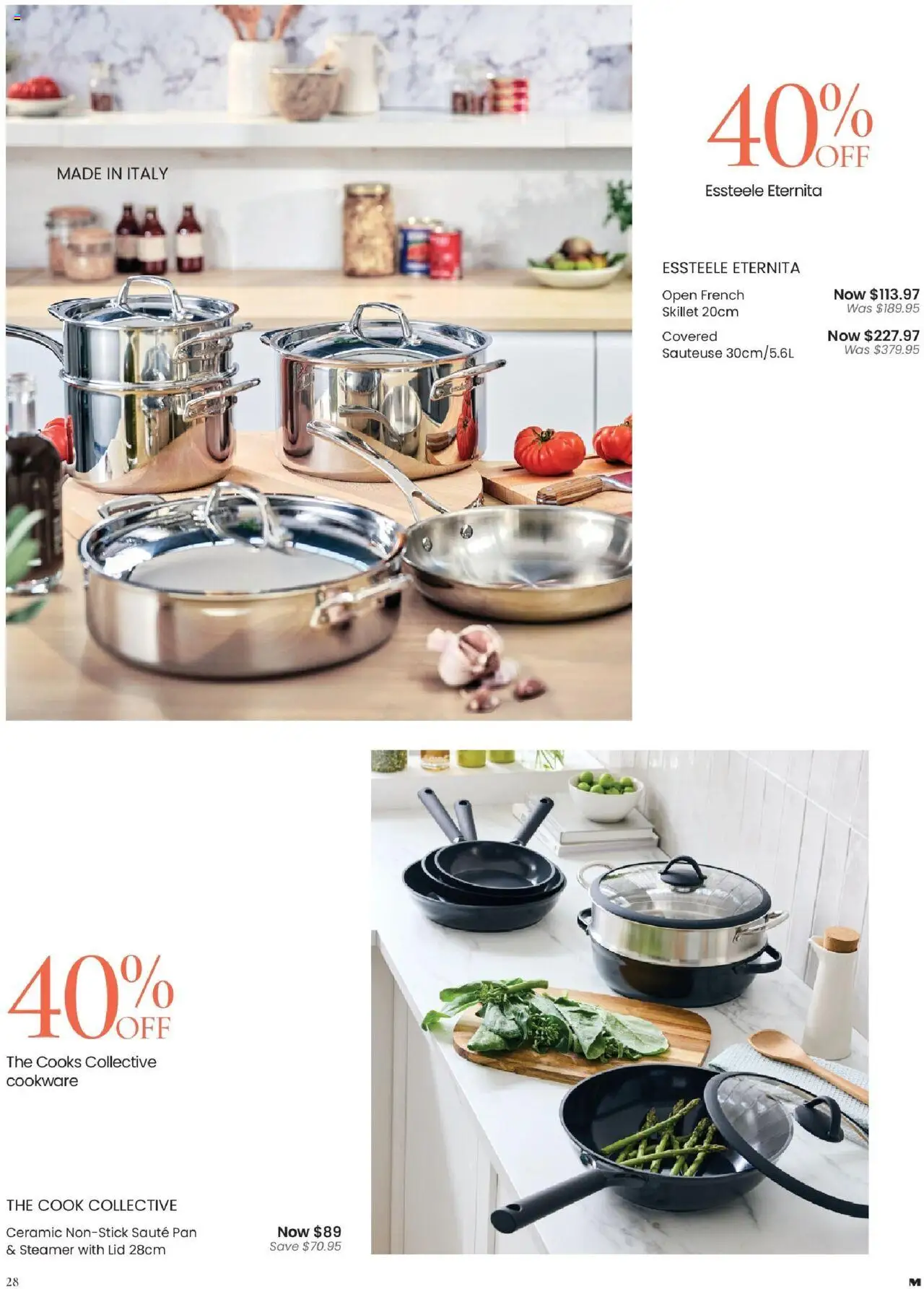 Myer catalogue - valid from 04.08.2025 | Page: 28 | Products: Cookware