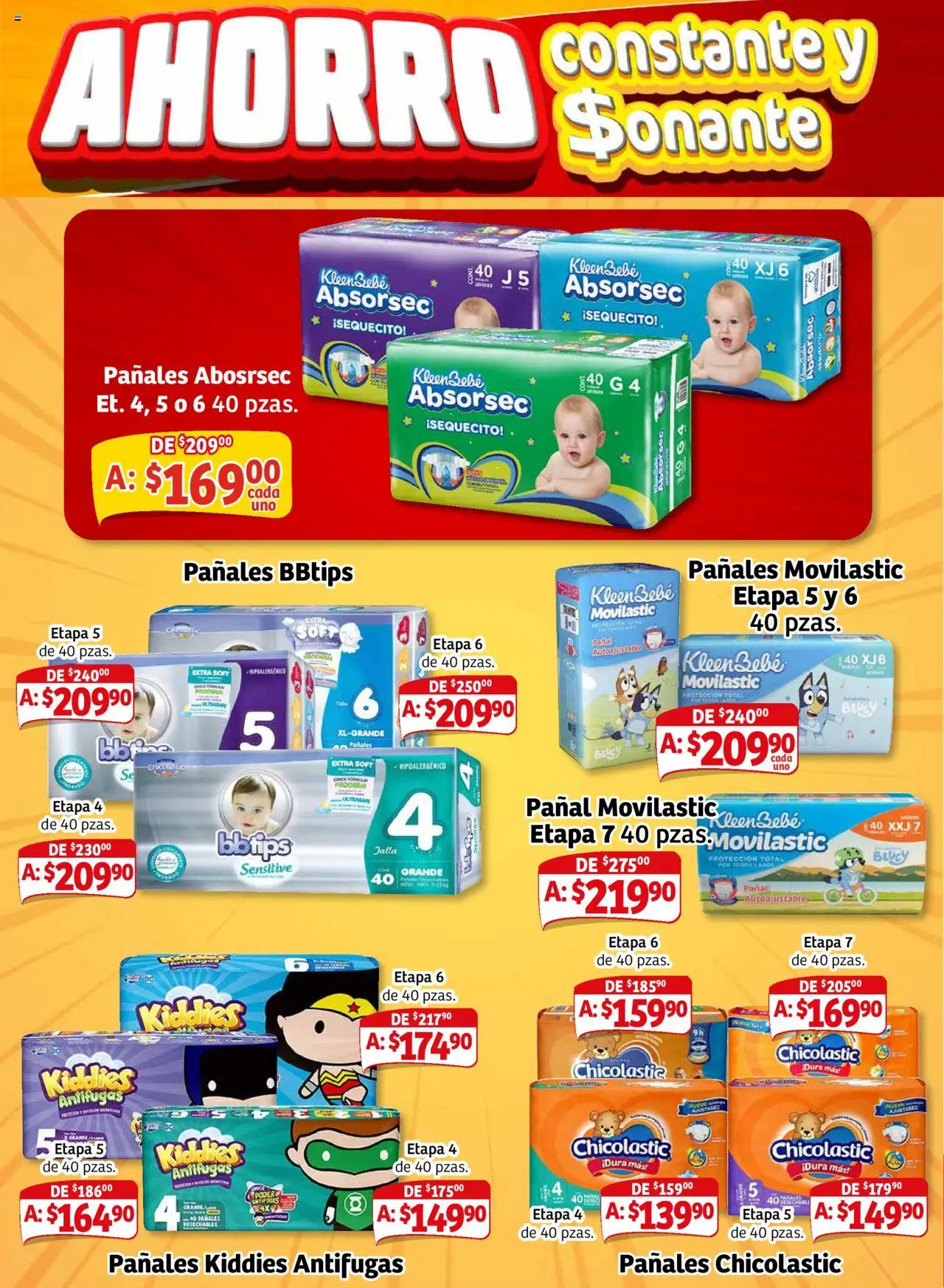 Nuevas ofertas de Soriana válidas en toda la República Mexicana desde el 25.09.2025. ¡Encuentra las mejores ofertas en Soriana - Pesito Valedor Mercado: Edo Mex, Valle De México, Gro, Hgo, Mor, Pue, Qto, Tlax, Ver! | Página: 17 | Productos: Pañales