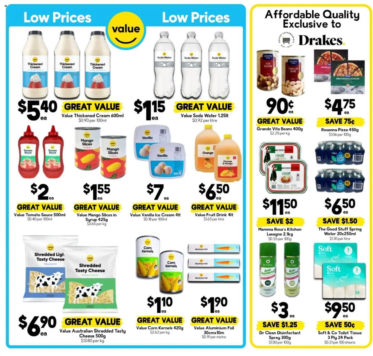 Drakes catalogue - valid from 26.11.2025 | Page: 20 | Products: Aluminium foil, Bacon, Cream, Sauce