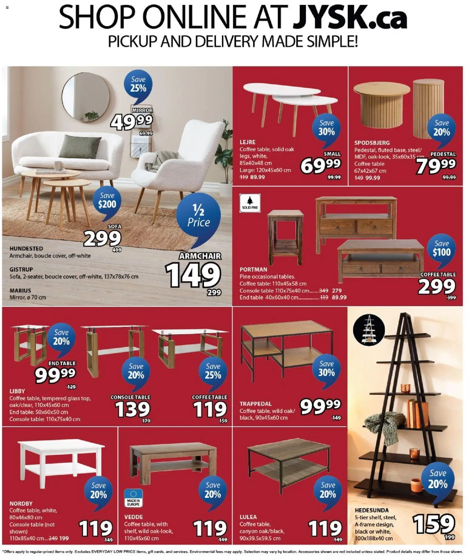 JYSK flyer valid from 04.12.2025 | Page: 6 | Products: Sofa, Armchair, Table, Coffee