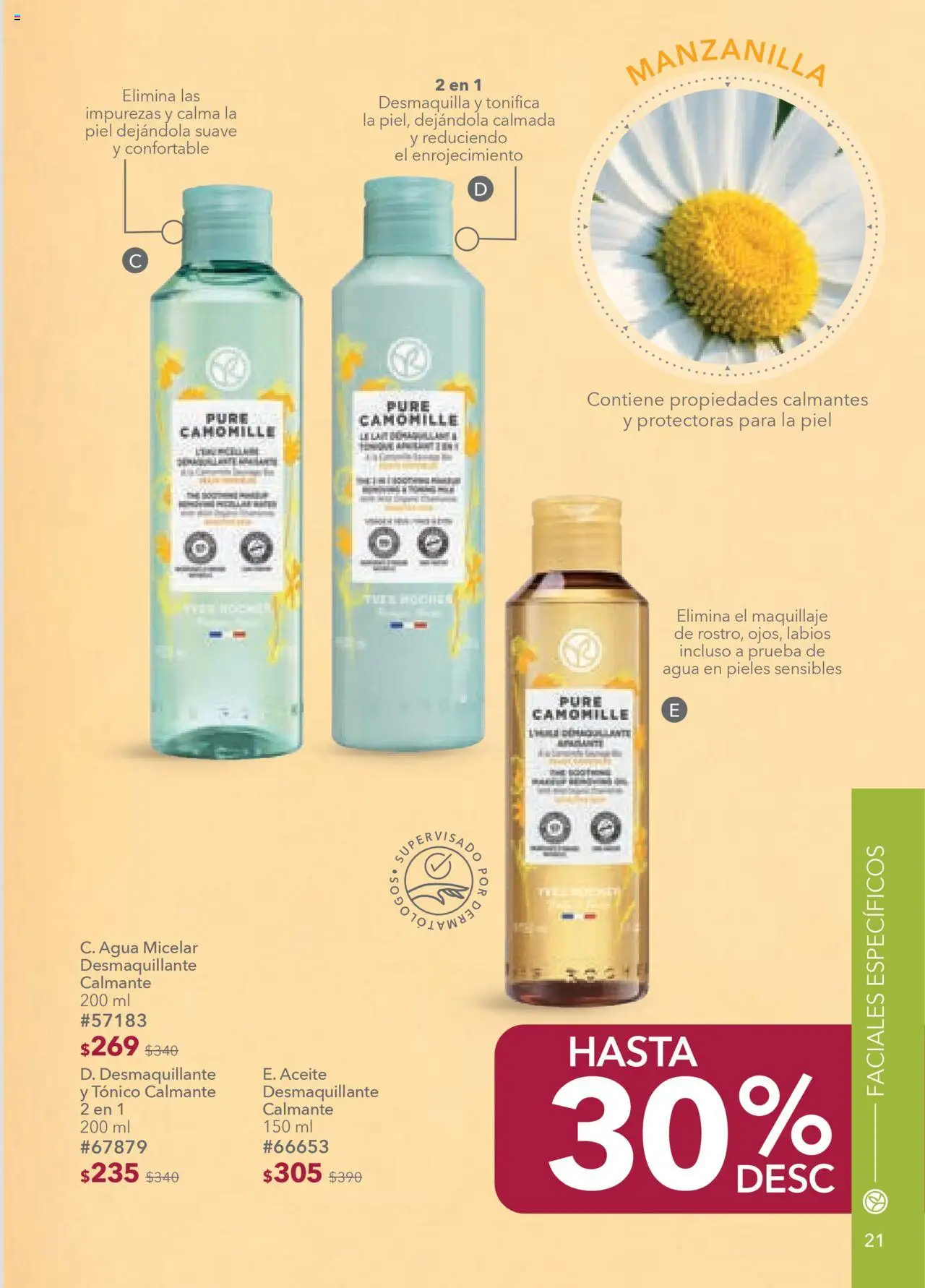 Nuevas ofertas de Yves Rocher válidas en toda la República Mexicana desde el 05.08.2025. ¡Encuentra las mejores ofertas en Yves Rocher - Campaña 11 2025! | Página: 21 | Productos: Agua, Desmaquillante, Aceite, Agua micelar