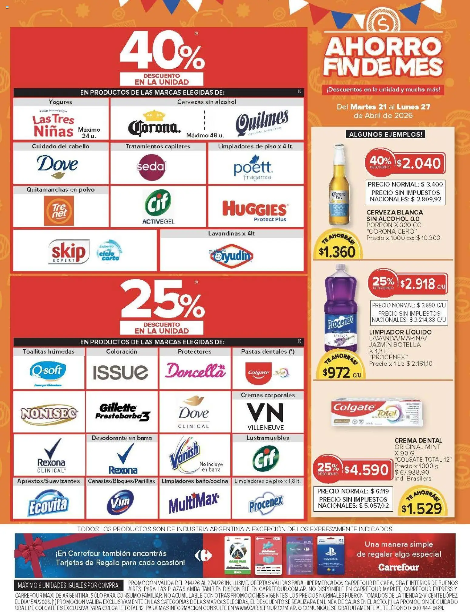 Carrefour ofertas │ válido desde el 21.04.2026 | Página: 9