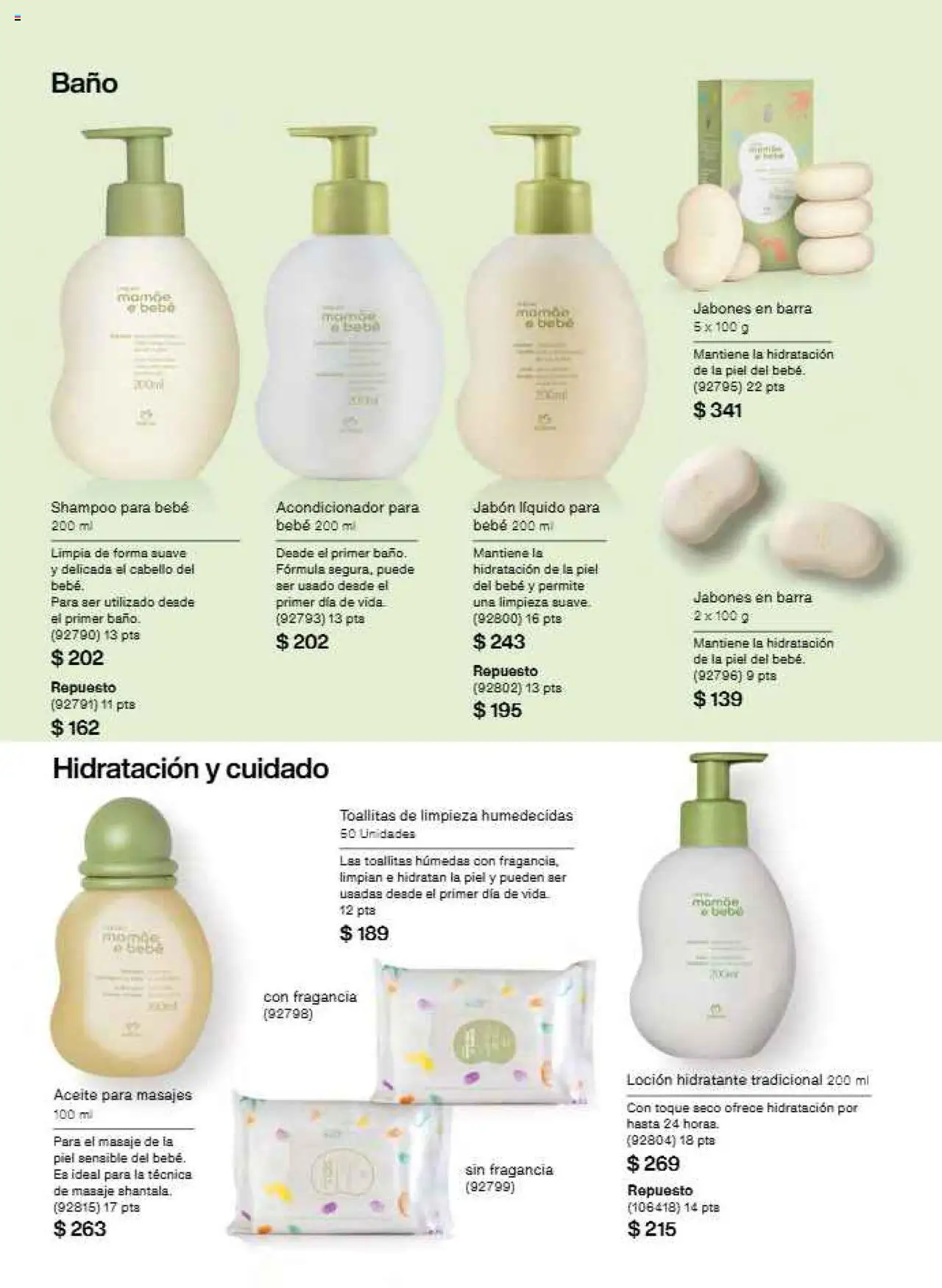 Nuevas ofertas de Natura válidas en toda la República Mexicana desde el 21.07.2025. ¡Encuentra las mejores ofertas en Natura - Campaña12 2025! | Página: 155 | Productos: Toallitas húmedas, Loción, Baño, Acondicionador