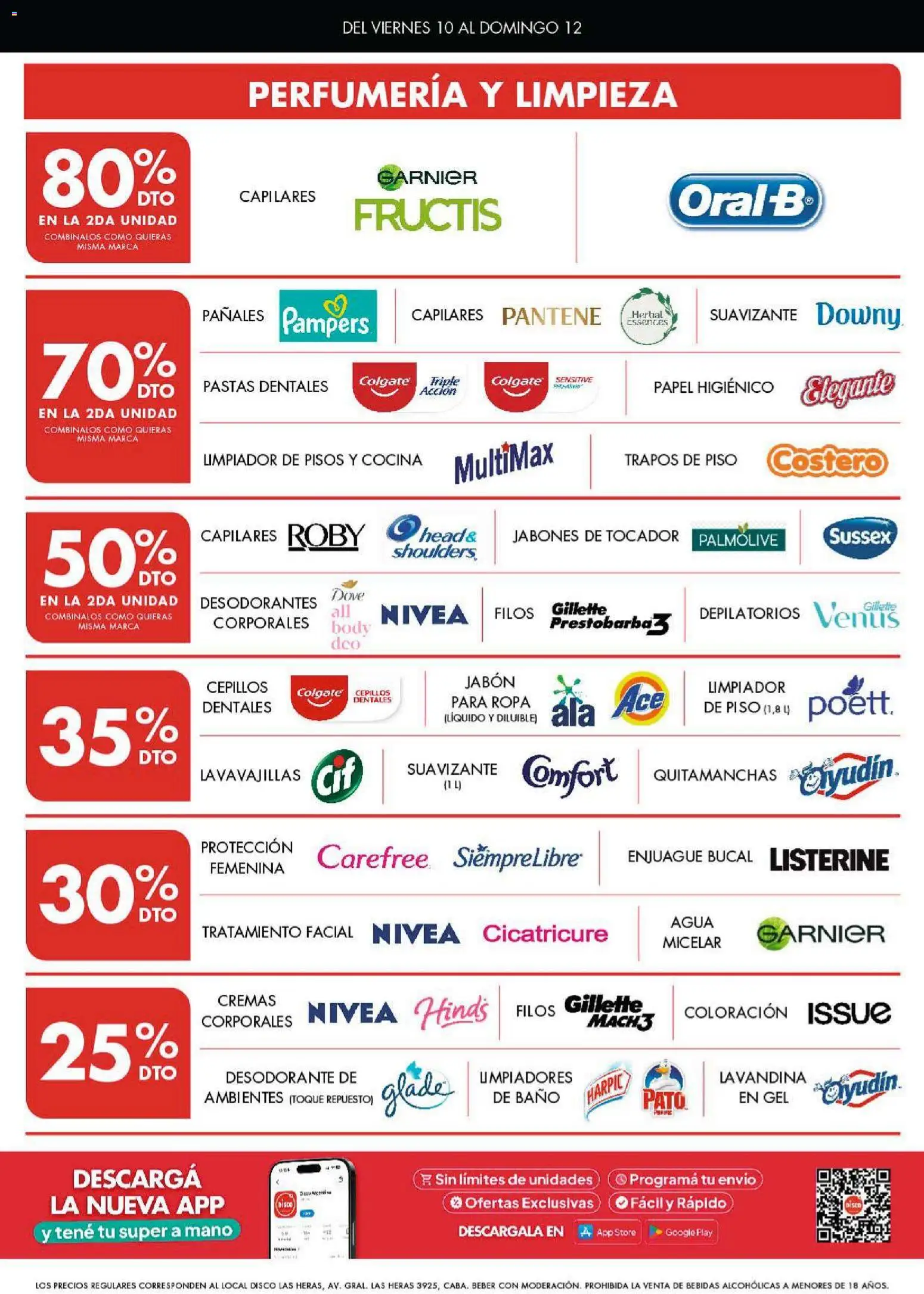 Disco - Ofertas | Córdoba │ válido desde el 09.04.2026 | Página: 6 | Productos: Papel higiénico, Quitamanchas, Suavizante, Pañales