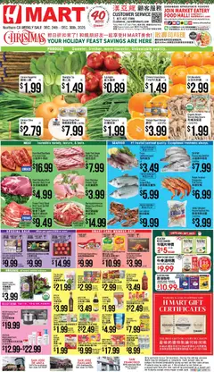 Preview of Hmart weekly ads valid from 24.12.2025