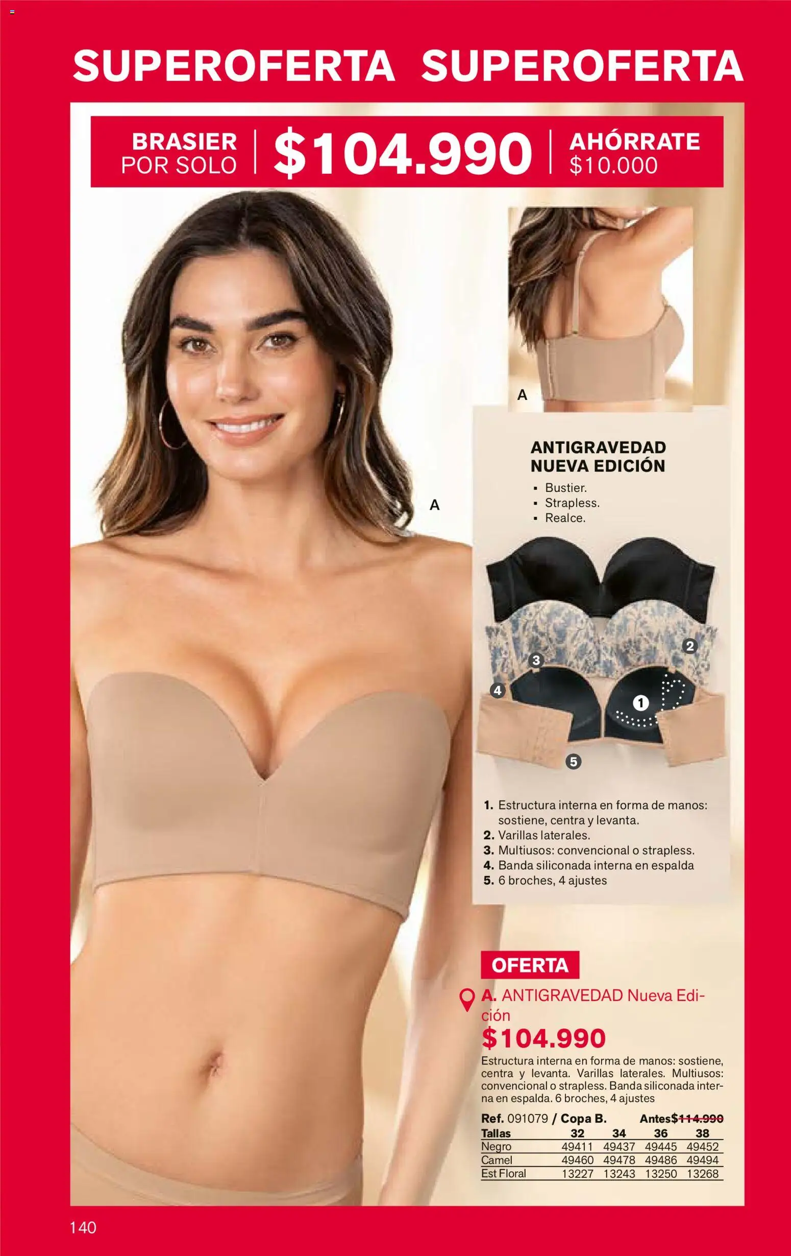 Leonisa revista - valida desde el 07.12.2025 | Página: 140 | Productos: Brasier