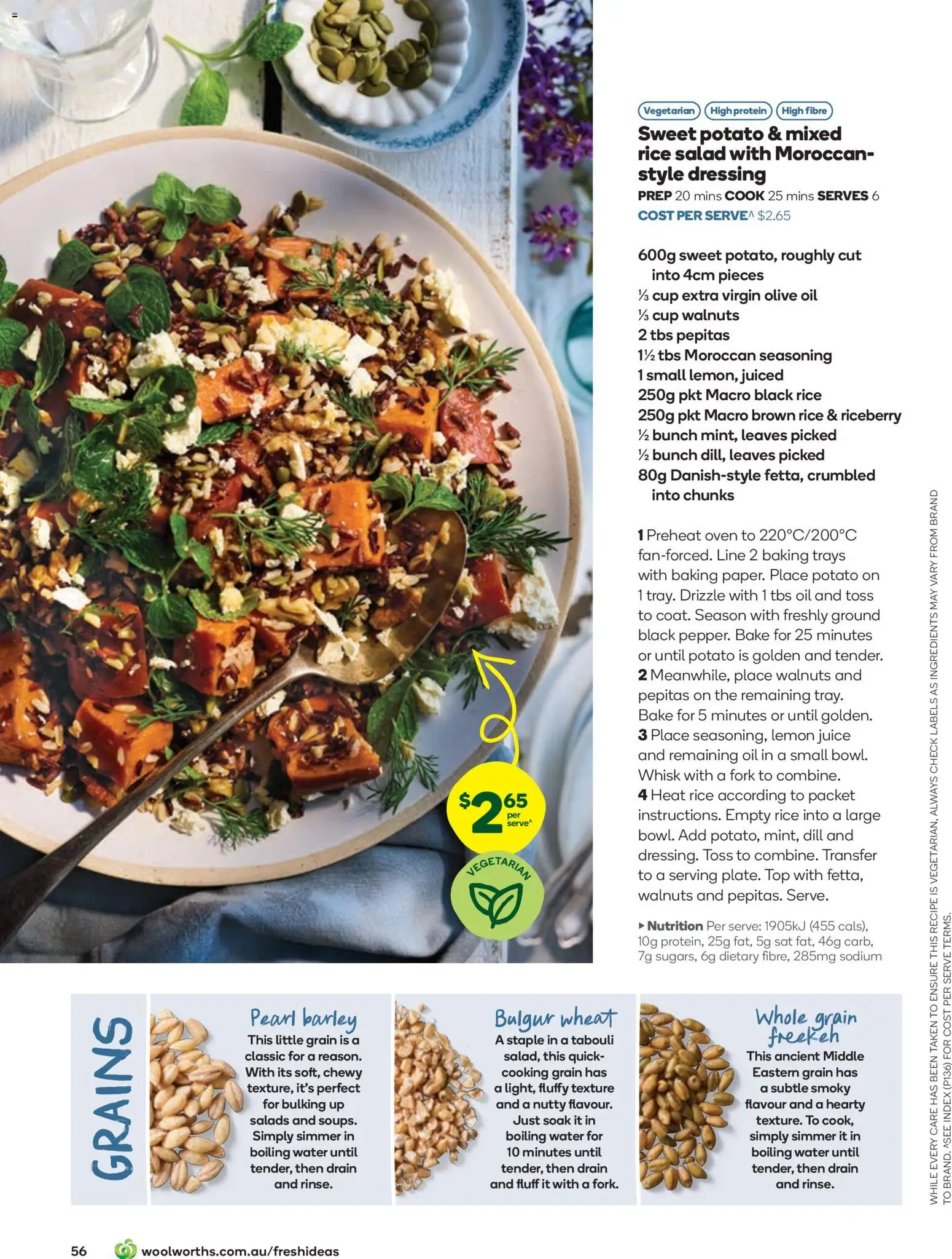 Woolworths catalogue - valid from 01.12.2025 | Page: 56 | Products: Oil, Salad, Lemon, Wheat