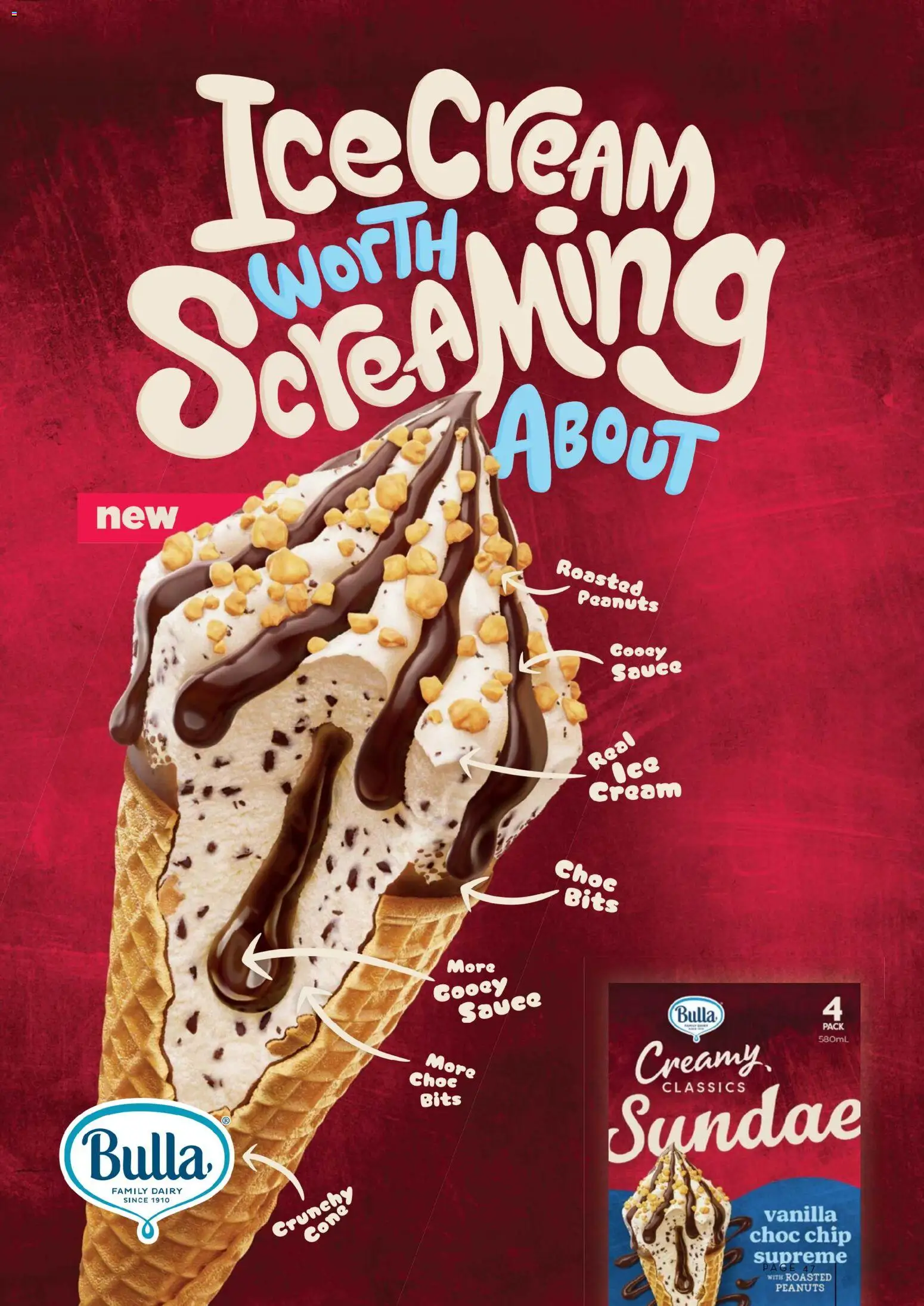 Drakes catalogue - valid from 01.01.2026 | Page: 47 | Products: Dairy, Peanuts, Cream, Sauce